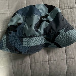 Blue Cameo Bucket Hat